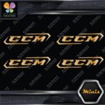 Compatible CCM Modern Hockey Sports Pack of 4 MINI SIZE Decals Stickers Vinyl - Image 17