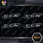 Compatible CCM Modern Hockey Sports Pack of 4 MINI SIZE Decals Stickers Vinyl - Image 18