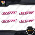 Compatible CCM Modern Hockey Sports Pack of 4 MINI SIZE Decals Stickers Vinyl - Image 20