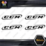 Compatible CCM Modern Hockey Sports Pack of 4 MINI SIZE Decals Stickers Vinyl - Image 3