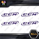 Compatible CCM Modern Hockey Sports Pack of 4 MINI SIZE Decals Stickers Vinyl - Image 22