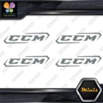 Compatible CCM Modern Hockey Sports Pack of 4 MINI SIZE Decals Stickers Vinyl - Image 4