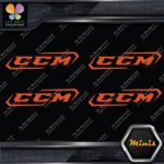 Compatible CCM Modern Hockey Sports Pack of 4 MINI SIZE Decals Stickers Vinyl - Image 7