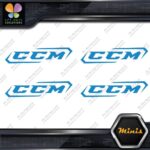 Compatible CCM Modern Hockey Sports Pack of 4 MINI SIZE Decals Stickers Vinyl - Image 10