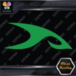 Compatible Kaxon Wave Logo Only Sports Clothing Apparel Vinyl Decals Stickers - Image 14