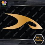 Compatible Kaxon Wave Logo Only Sports Clothing Apparel Vinyl Decals Stickers - Image 17