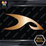 Compatible Kaxon Wave Logo Only Sports Clothing Apparel Vinyl Decals Stickers - Image 19