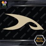 Compatible Kaxon Wave Logo Only Sports Clothing Apparel Vinyl Decals Stickers - Image 23