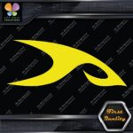 Compatible Kaxon Wave Logo Only Sports Clothing Apparel Vinyl Decals Stickers - Image 6