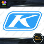 Compatible Klim Emblem Square Block Motorcycles Clothing Vinyl Decals Stickers - Image 11