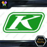 Compatible Klim Emblem Square Block Motorcycles Clothing Vinyl Decals Stickers - Image 16