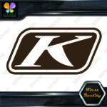 Compatible Klim Emblem Square Block Motorcycles Clothing Vinyl Decals Stickers - Image 19