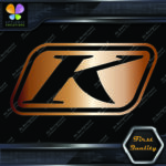 Compatible Klim Emblem Square Block Motorcycles Clothing Vinyl Decals Stickers - Image 21