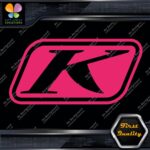 Compatible Klim Emblem Square Block Motorcycles Clothing Vinyl Decals Stickers - Image 22