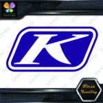 Compatible Klim Emblem Square Block Motorcycles Clothing Vinyl Decals Stickers - Image 23