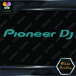 Compatible Pioneer DJ Music Name Logo Audio Controller Vinyl Decals Stickers - Image 16