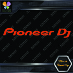 Compatible Pioneer DJ Music Name Logo Audio Controller Vinyl Decals Stickers - Image 9