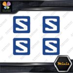 Compatible Salomon Skis S in Square Logo 4 MINI SIZE Decals Stickers Vinyl - Image 11