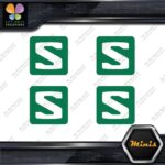 Compatible Salomon Skis S in Square Logo 4 MINI SIZE Decals Stickers Vinyl - Image 15