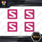 Compatible Salomon Skis S in Square Logo 4 MINI SIZE Decals Stickers Vinyl - Image 20
