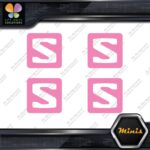 Compatible Salomon Skis S in Square Logo 4 MINI SIZE Decals Stickers Vinyl - Image 21
