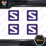 Compatible Salomon Skis S in Square Logo 4 MINI SIZE Decals Stickers Vinyl - Image 22