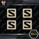 Compatible Salomon Skis S in Square Logo 4 MINI SIZE Decals Stickers Vinyl - Image 23