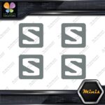 Compatible Salomon Skis S in Square Logo 4 MINI SIZE Decals Stickers Vinyl - Image 4