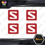 Compatible Salomon Skis S in Square Logo 4 MINI SIZE Decals Stickers Vinyl - Image 8