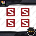 Compatible Salomon Skis S in Square Logo 4 MINI SIZE Decals Stickers Vinyl - Image 9