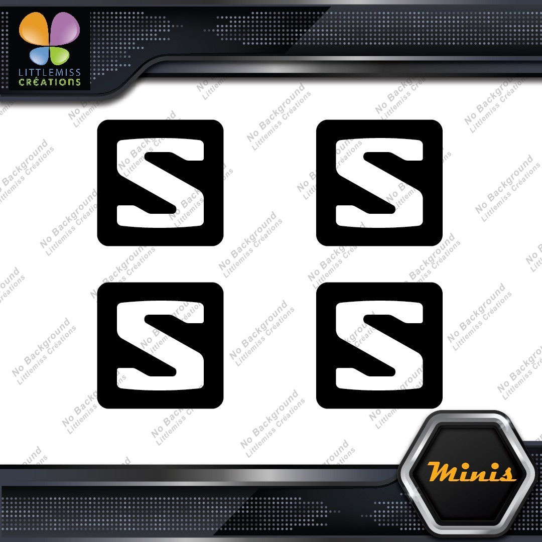 Compatible Salomon Skis S In Square Logo 4 MINI SIZE Decals Stickers Vinyl 277346891589 Compatible Salomon Skis S in Square Logo 4 MINI SIZE Decals Stickers Vinyl - Image 1
