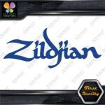 Compatible Zildjian Cymbals Drums Percussions Name Logo Vinyl Decals Stickers - Image 11