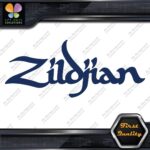 Compatible Zildjian Cymbals Drums Percussions Name Logo Vinyl Decals Stickers - Image 12