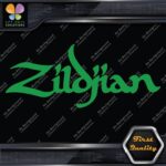 Compatible Zildjian Cymbals Drums Percussions Name Logo Vinyl Decals Stickers - Image 14