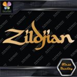 Compatible Zildjian Cymbals Drums Percussions Name Logo Vinyl Decals Stickers - Image 17