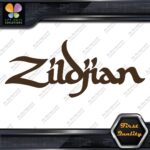 Compatible Zildjian Cymbals Drums Percussions Name Logo Vinyl Decals Stickers - Image 24