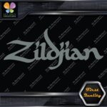 Compatible Zildjian Cymbals Drums Percussions Name Logo Vinyl Decals Stickers - Image 4