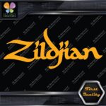 Compatible Zildjian Cymbals Drums Percussions Name Logo Vinyl Decals Stickers - Image 6