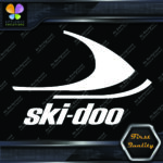 Compatible with Ski-Doo Right Side Buggy Snowmobile Logo Vinyl Decals Stickers - Image 4