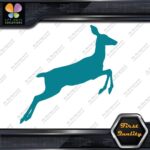 Deer Jumping Female Doe Fawn Hunting White-Tail Silhouette Decals Stickers Vinyl - Image 13
