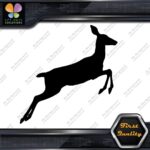 Deer Jumping Female Doe Fawn Hunting White-Tail Silhouette Decals Stickers Vinyl