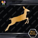 Deer Jumping Female Doe Fawn Hunting White-Tail Silhouette Decals Stickers Vinyl - Image 17