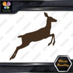 Deer Jumping Female Doe Fawn Hunting White-Tail Silhouette Decals Stickers Vinyl - Image 24