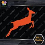 Deer Jumping Female Doe Fawn Hunting White-Tail Silhouette Decals Stickers Vinyl - Image 7