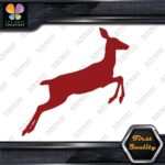 Deer Jumping Female Doe Fawn Hunting White-Tail Silhouette Decals Stickers Vinyl - Image 9