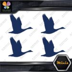 Goose Flying Canadian Canada Hunting Pack of 4 MINI SIZE Decals Stickers Vinyl - Image 12