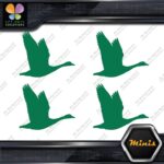Goose Flying Canadian Canada Hunting Pack of 4 MINI SIZE Decals Stickers Vinyl - Image 15