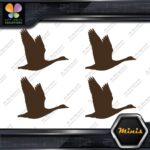 Goose Flying Canadian Canada Hunting Pack of 4 MINI SIZE Decals Stickers Vinyl - Image 24