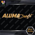 Compatible Alumacraft Boats Modern Name Script Logo Emblem Vinyl Decals Stickers - Image 17