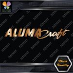 Compatible Alumacraft Boats Modern Name Script Logo Emblem Vinyl Decals Stickers - Image 19